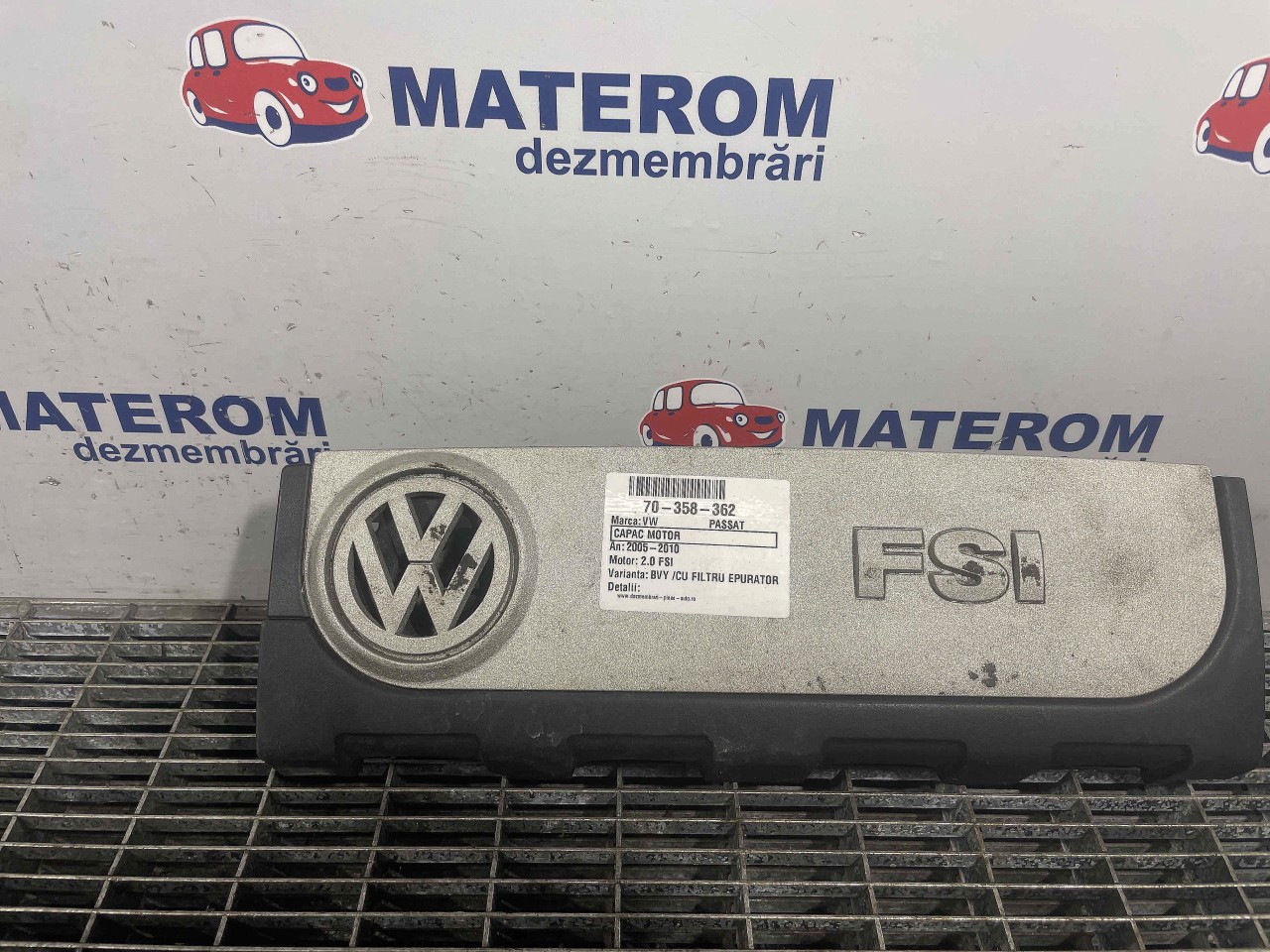 CAPAC MOTOR VW PASSAT PASSAT 2.0 FSI - (2005 2010)