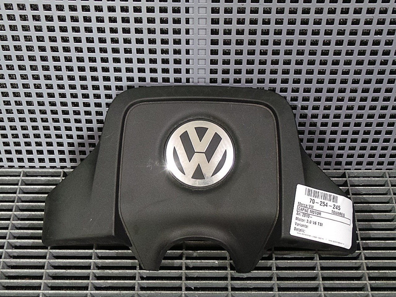 CAPAC MOTOR VW TOUAREG 3.0 TSI - (2010 2018)