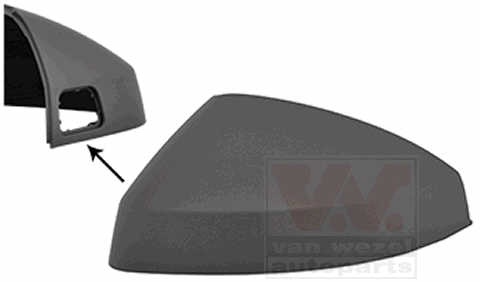 Capac oglinda cu lane-assist stanga Audi A3 2016+