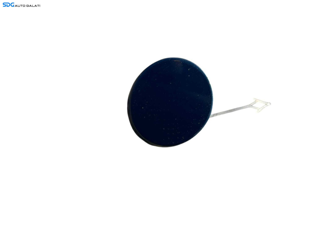 Capac Ornament Plastic Acoperire Cui Carlig Infiletant de pe Bara Spoiler Fata Volkswagen Touran 1T3 2010 - 2015 [B3828]