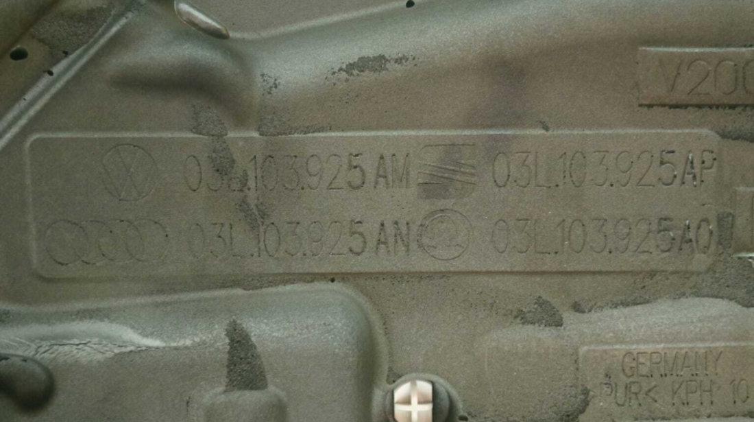 Capac Protectie Antifonare Motor Volkswagen Jetta 2.0 TDI CBDA CBDB CEGA CJAA 2006 - 2014 Cod 03L103925AM [2679]