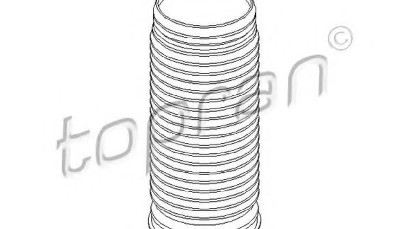 Capac protectie/Burduf, amortizor AUDI A2 (8Z0) (2000 - 2005) TOPRAN 110 153 piesa NOUA