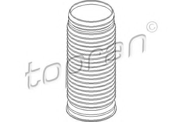 Capac protectie/Burduf, amortizor SEAT ALHAMBRA (710, 711) (2010 - 2016) TOPRAN 110 153 piesa NOUA