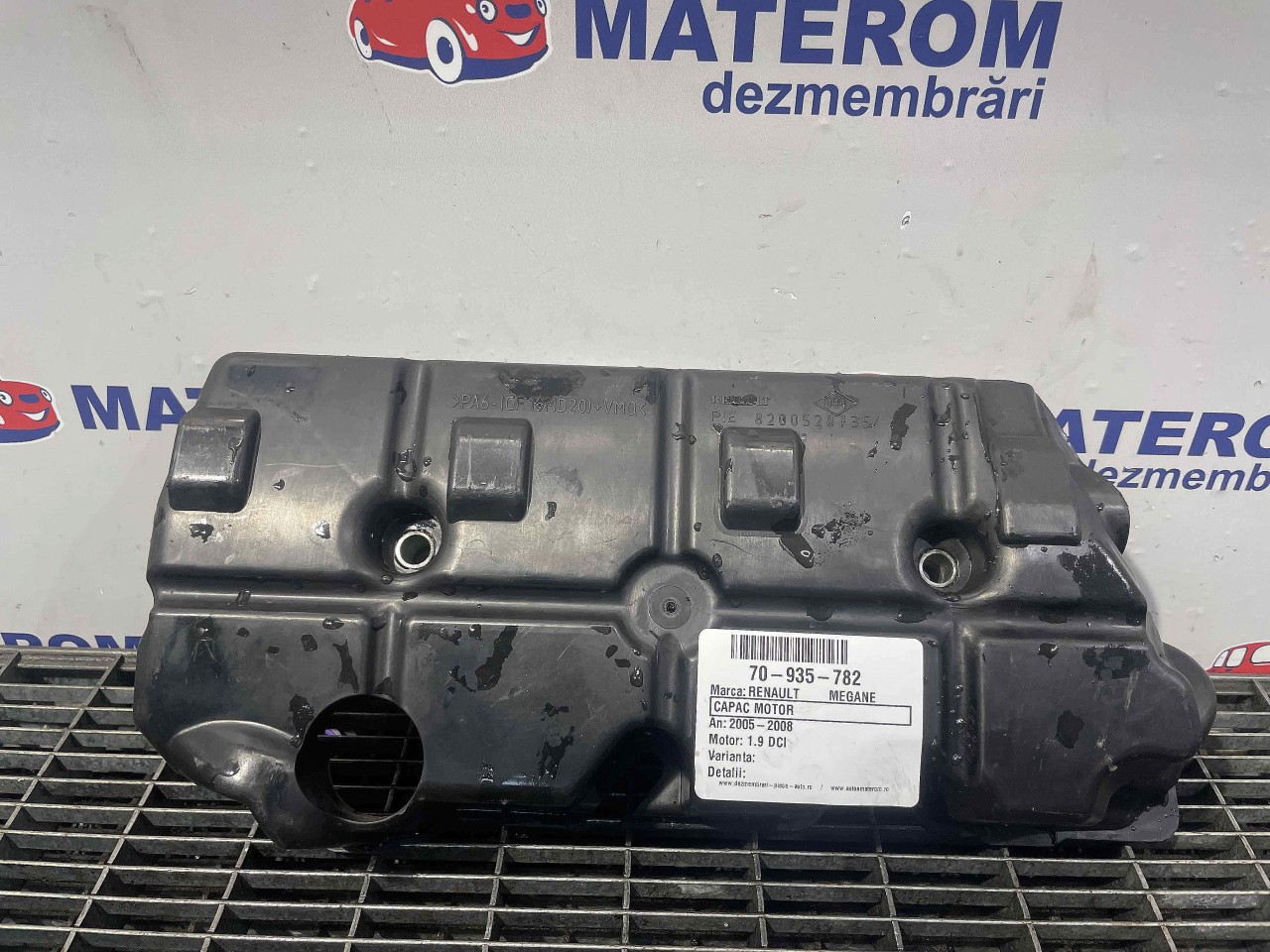 CAPAC PROTECTIE INJECTOARE RENAULT MEGANE MEGANE 1.9 DCI - (2005 2008)