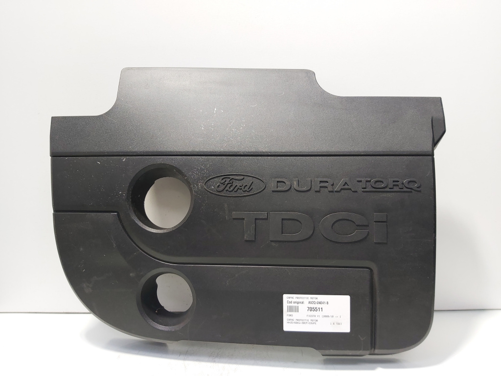 Capac protectie motor, cod AV2Q-6N041-B, Ford Fiesta 6 1.6 TDCI, HHJD (id:705511)