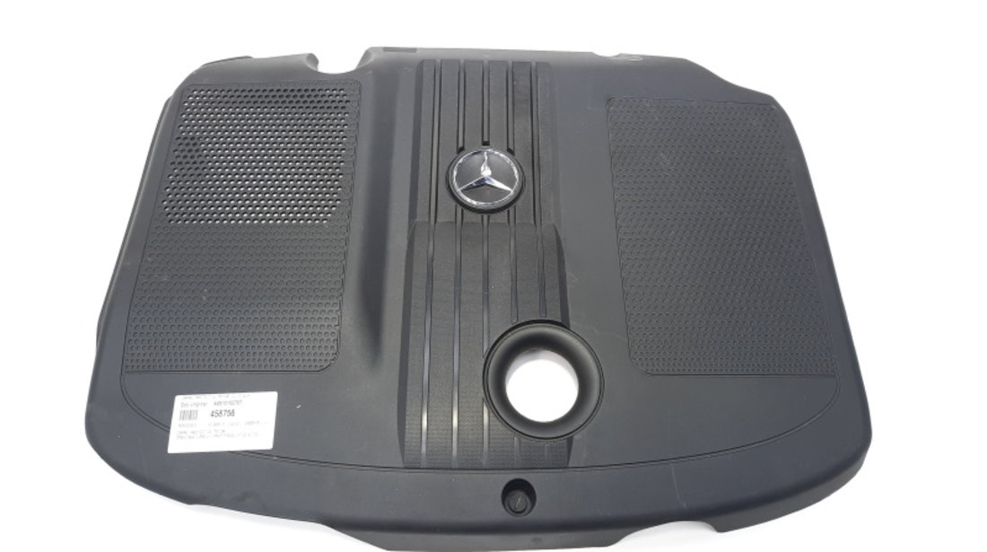 Capac protectie motor cu sigla, cod A6510102767, Mercedes CLS (C218) 2.2 CDI, OM651924 (idi:458756)