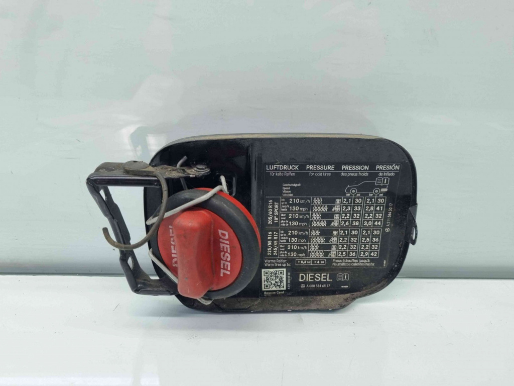 Capac rezervor Mercedes Clasa E (W211) [Fabr 2002-2009] 197 NEGRU OBSIDIAN