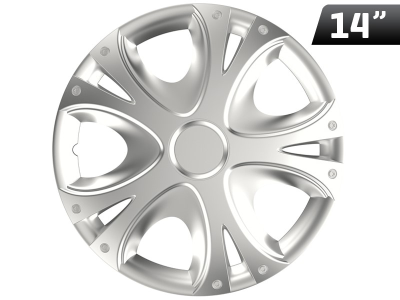 Capac Roți Dynamic Silver 14``, 1 Buc Versaco KV0818
