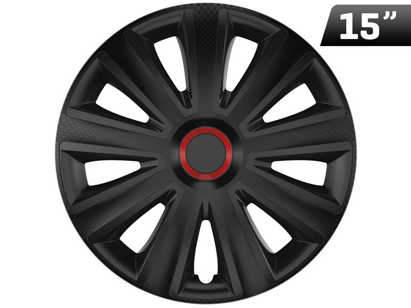Capac Roată Aviator Carbon Rr Black 15``, 1 Buc Versaco KV5582