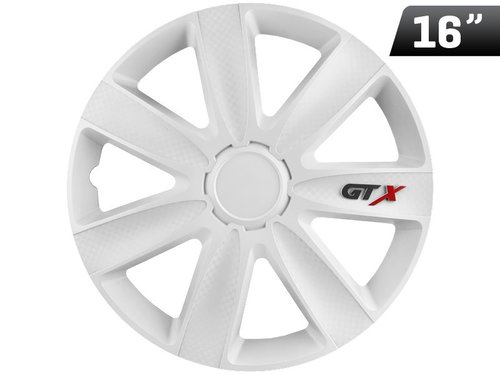 Capac Roată Gtx Carbon / Alb 16`` , 1 Buc Versaco KV7074