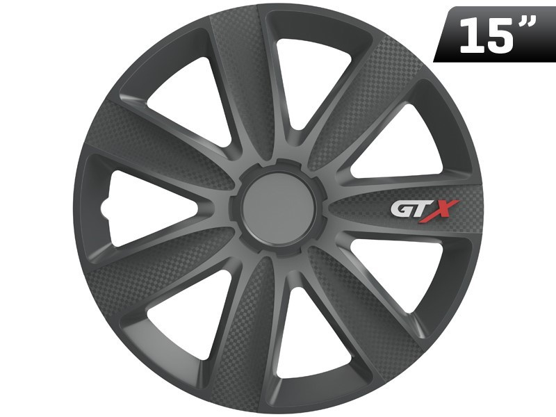 Capac Roată Gtx Carbon / Grafit 15``, 1 Buc Versaco KV3281
