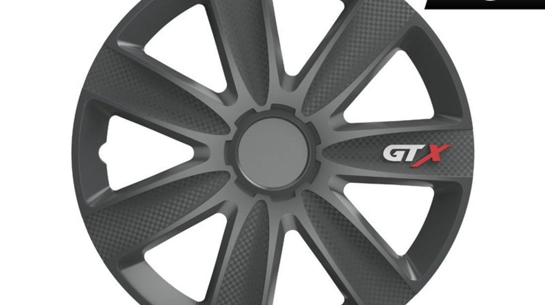 Capac Roată Gtx Carbon / Grafit 16``, 1 Buc Versaco KV3298