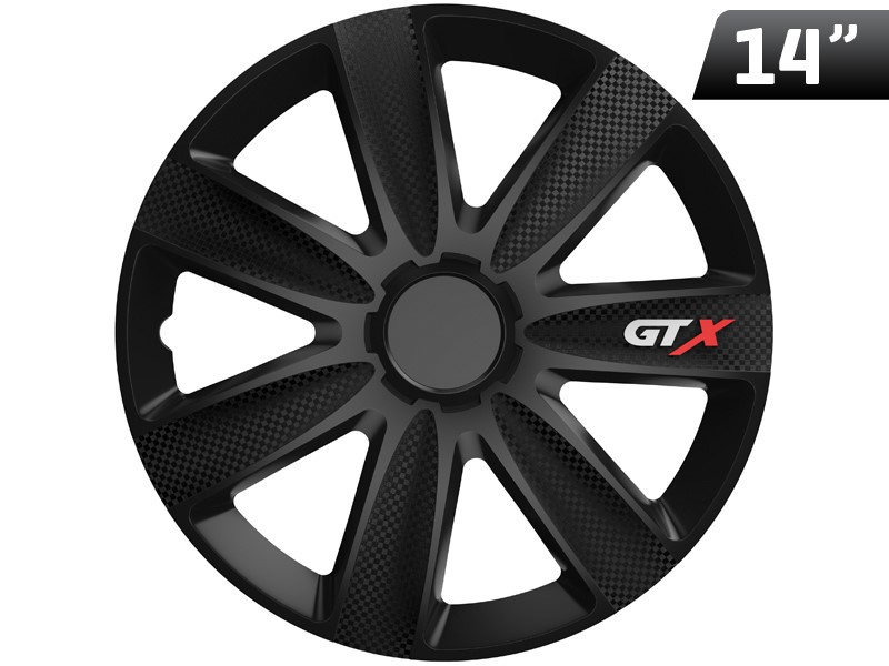 Capac Roată Gtx Carbon / Negru 14`` , 1 Buc Versaco KV3236