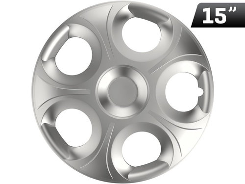 Capac Roată Matrix Argintiu 15``, 1 Buc Versaco KV6766