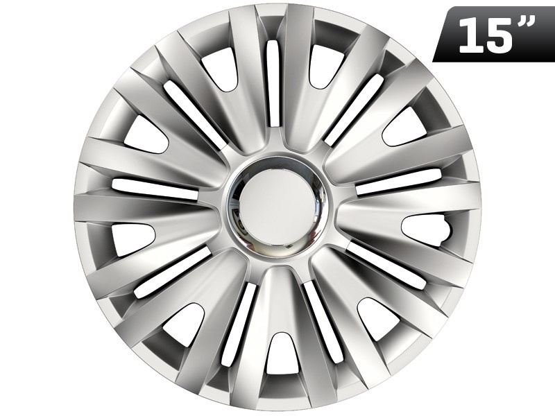 Capac Roată Royal Rc Argintiu 15'' , 1 Buc Versaco KV5530