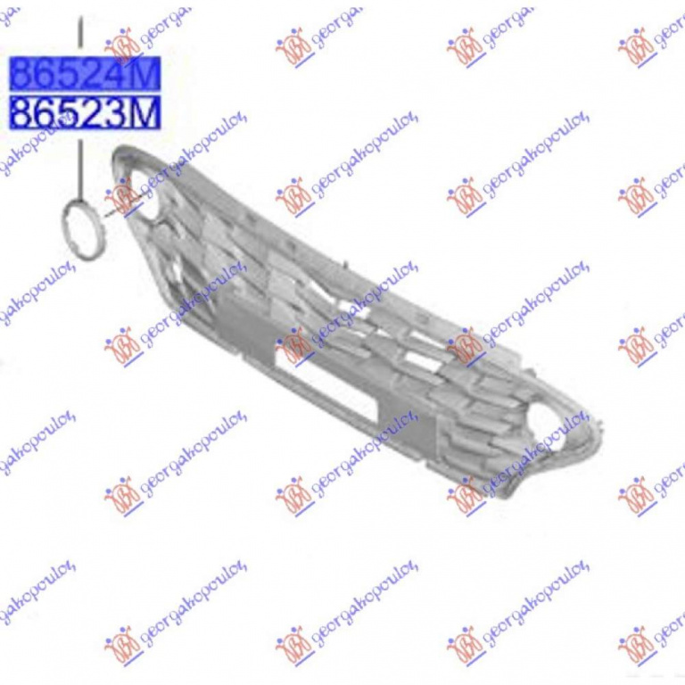 Capac Trager Superior - Hyundai I10 1999 , 86391-K7000