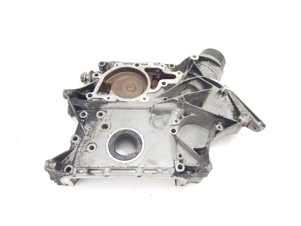 Capac vibrochen cu carcasa filtru ulei si racitor, cod R6460150602, Mercedes Clasa C (W203), 2.2 CDI, OM646963 (id:697424)