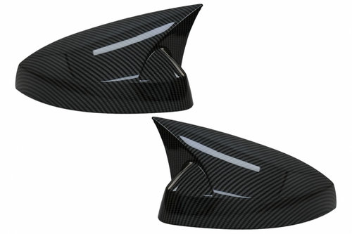 Capace de Oglinzi compatibil cu Audi A3 8V S3 RS3 Cabriolet Limousine Sportback (2012-2019) Bat Look...