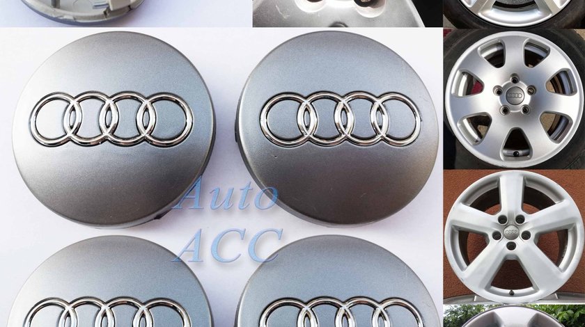 Capace Jante aliaj Audi A3 A4 A6 cod 4B0 601 170 – gri / negre - 15” 16” 17” 18” 19”