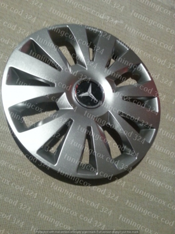 Capace Mercedes r15 la set de 4 bucati cod 324