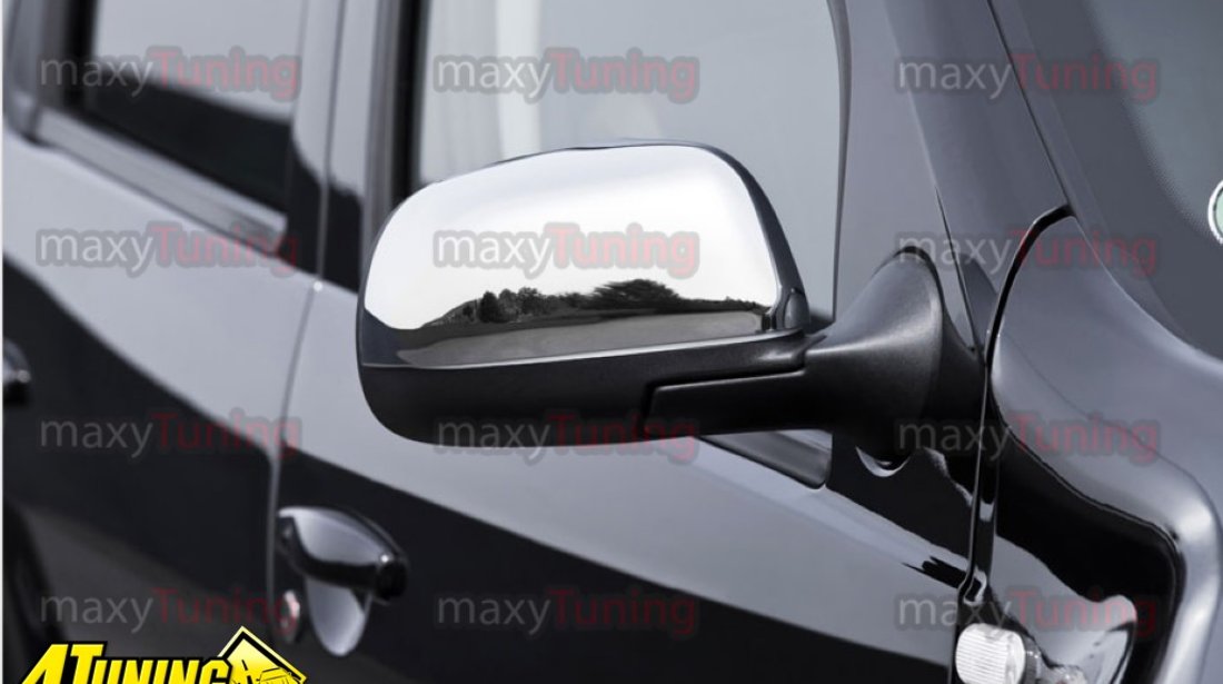 Capace oglinda din inox compatibile Dacia Duster