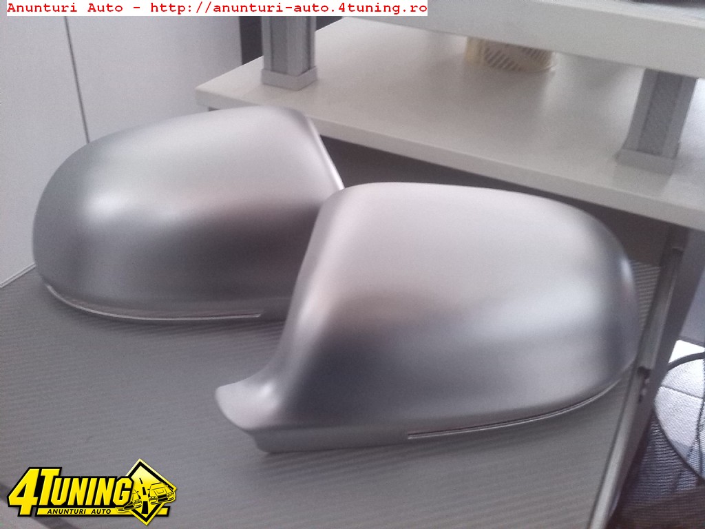 CAPACE OGLINZI AUDI A4 - CAPACE OGLINZI AUDI A4 B8 SILVER MAT