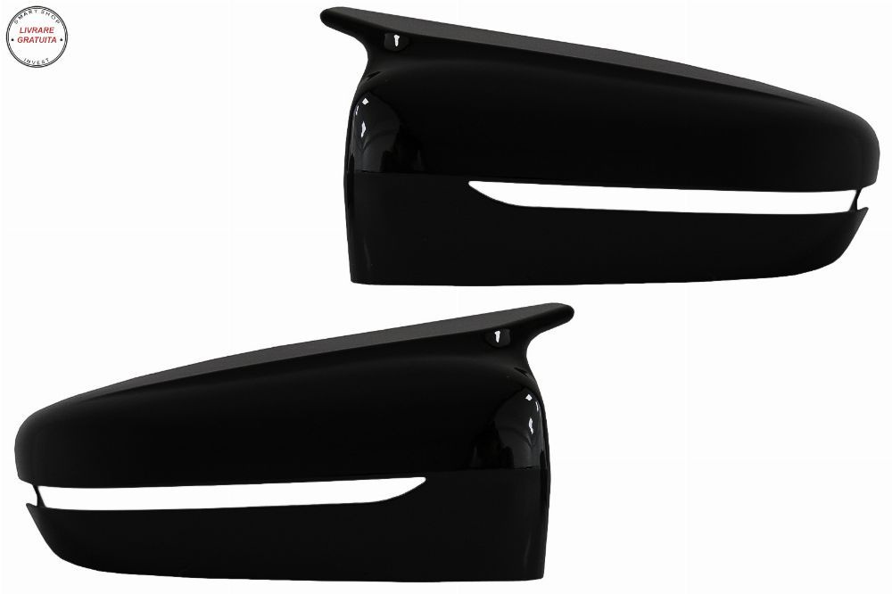 Capace oglinzi BMW 3 Series G20 G21 G28 (2017-up) M Sport Design Negru Lucios LHD- livrare gratuita