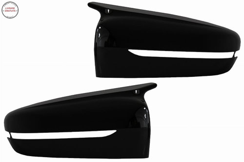 Capace oglinzi BMW 3 Series G20 G21 G28 (2017-up) M Sport Design Negru Lucios LHD- livrare gratuita