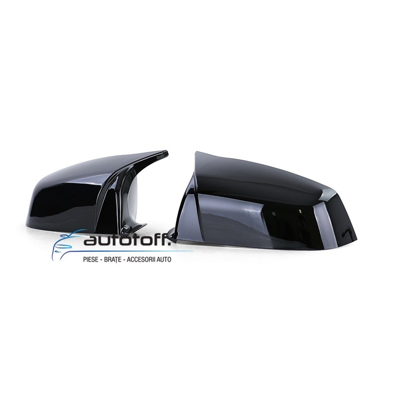 Capace oglinzi BMW E60 E61 Seria 5 (07-09) Negru lucios