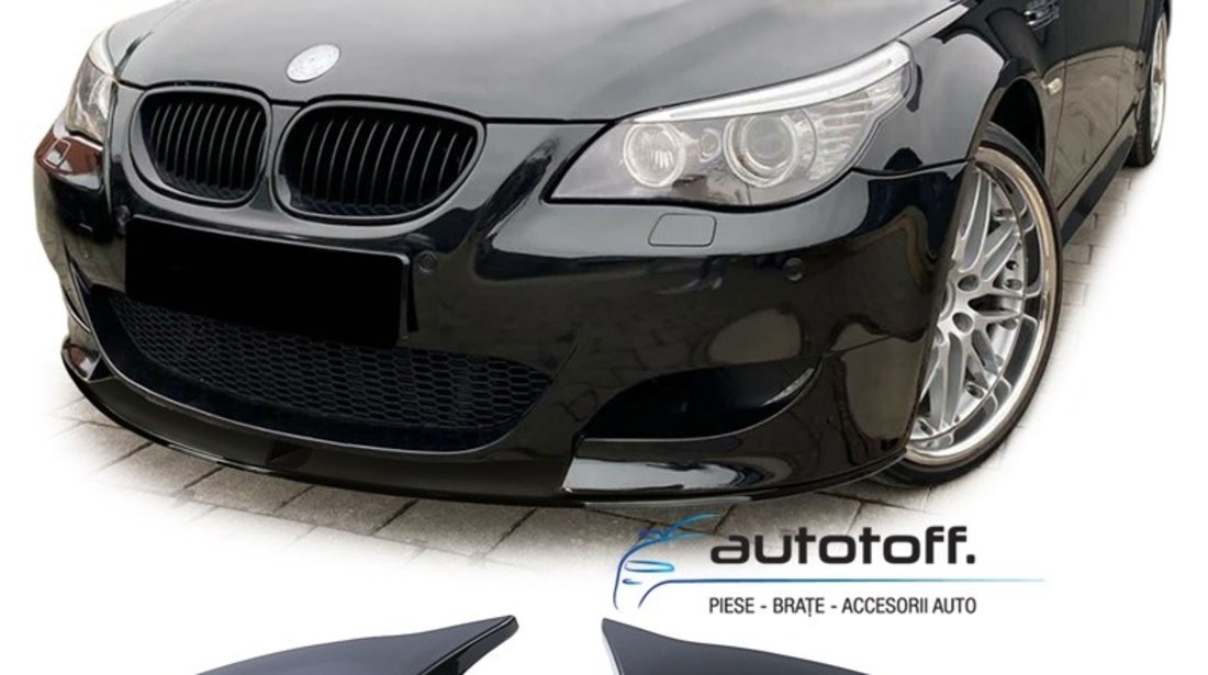 Capace oglinzi BMW E60 E61 Seria 5 (07-09) Negru lucios