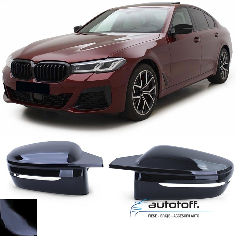 Capace oglinzi BMW G30 G31 Seria 5 (2017+) Full Black
