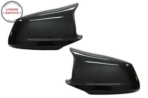 Capace oglinzi BMW Seria 5 F10 F11 F18 Non LCI (07.2010-2013) Carbon Film M Desig