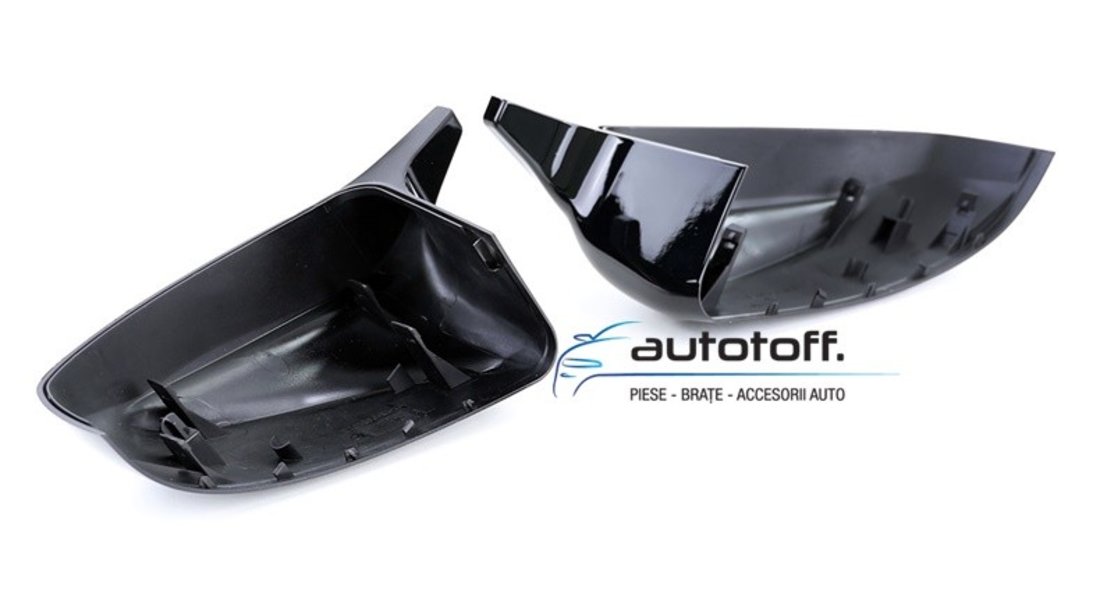 Capace oglinzi BMW X5 E70 X6 E71 (07-13) Negru lucios