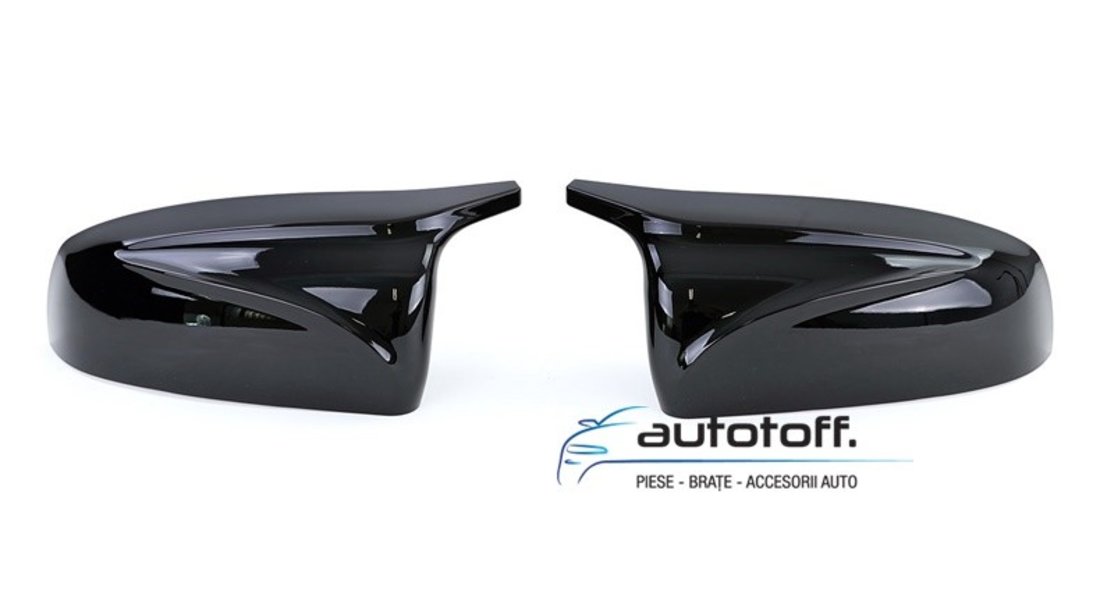 Capace oglinzi BMW X5 E70 X6 E71 (07-13) Negru lucios