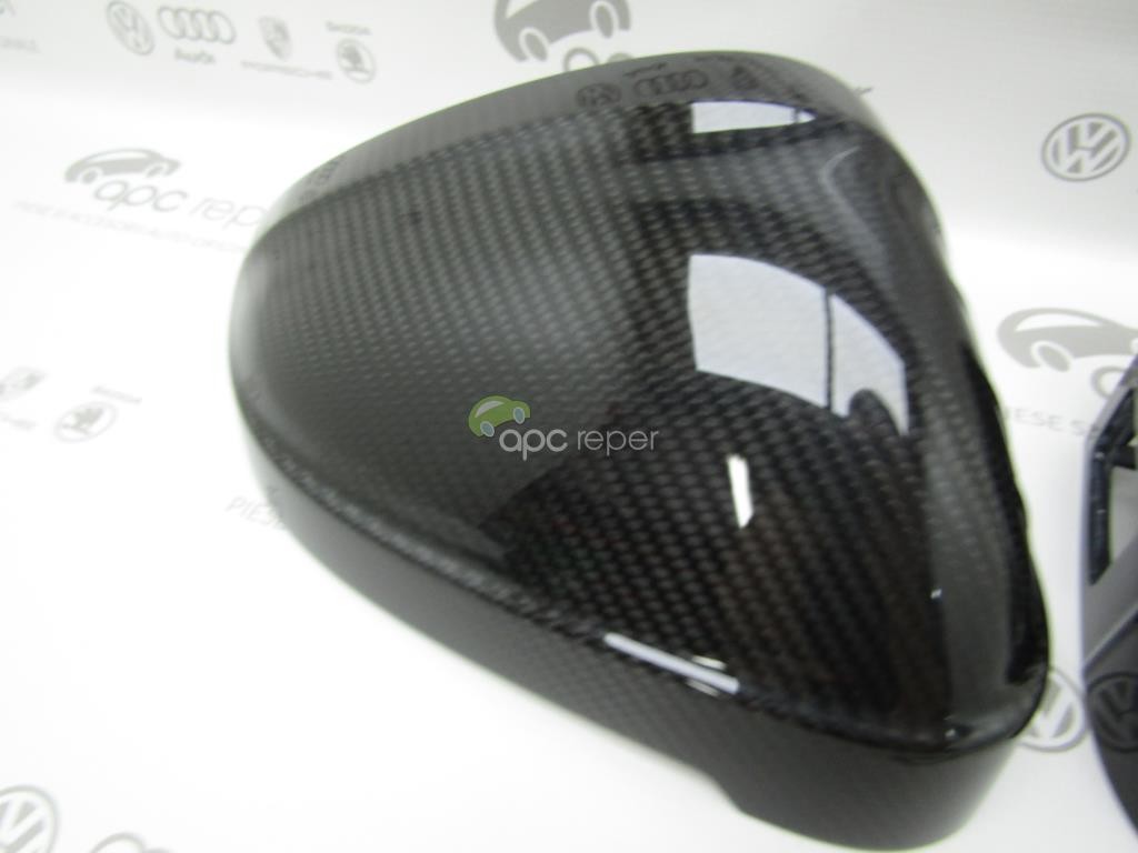 Capace Oglinzi Carbon Audi A4 8W B9 / A5 F5 Noi - Originale