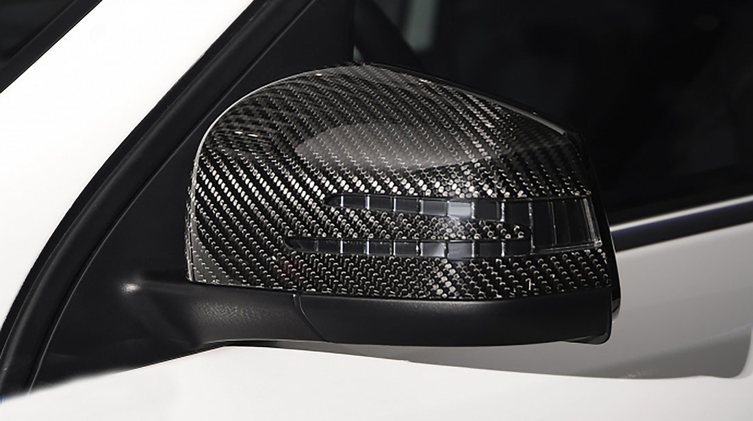 Capace oglinzi carbon compatibile cu Mercedes Benz GLA Class x156 (2013-2015)