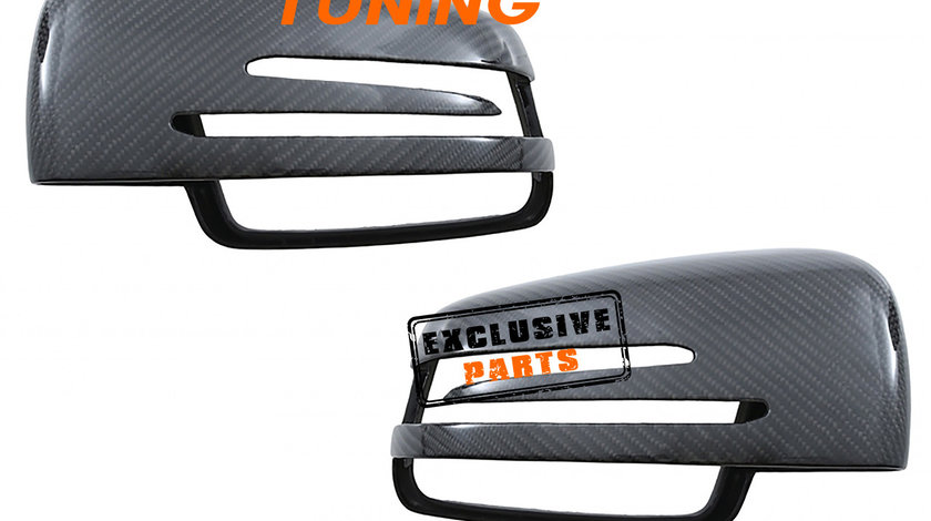 Capace oglinzi carbon Mercedes GLA Class X156 (13-15)