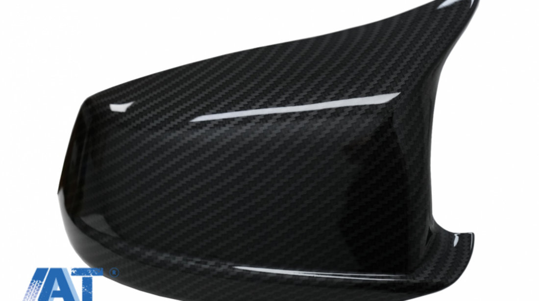 Capace oglinzi compatibil cu BMW Seria 5 F10 F11 F18 Non LCI (07.2010-2013) Carbon Film M Design
