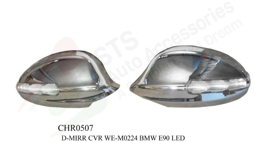 CAPACE OGLINZI CROMATE BMW SERIA 3 E90