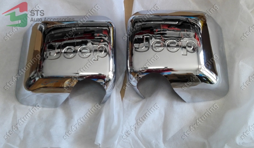 CAPACE OGLINZI CROMATE JEEP WRANGLER JK 2007-2017 [V1][JEEP]
