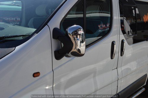 Capace oglinzi renault trafic cromate