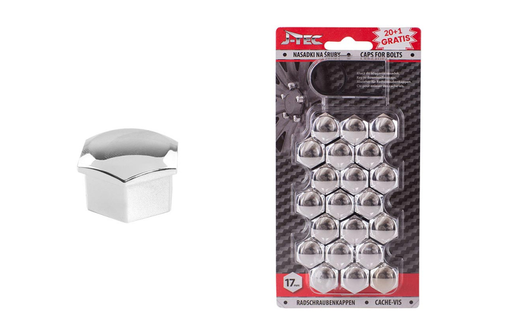 Capace Pentru șuruburi 17 Mm Cromate Amio G21300