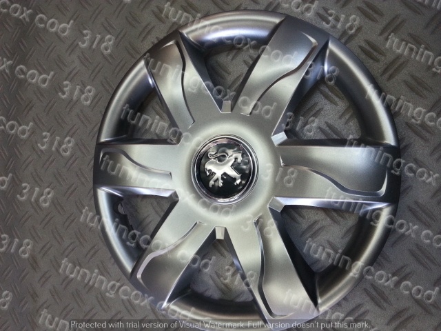 Capace Peugeot r15 la set de 4 bucati cod 318