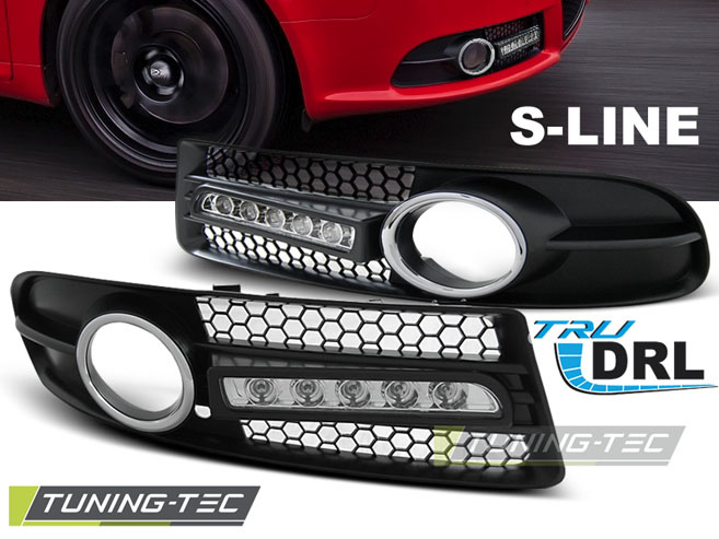 Capace Proiectoare Ceata LED SPORT compatibila AUDI A4 04-08