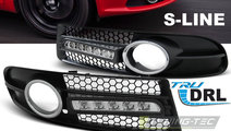 Capace Proiectoare Ceata LED SPORT compatibila AUD...