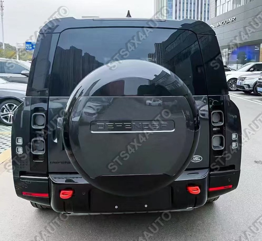 CAPACE ROATA PENTRU LAND ROVER DEFENDER L663 90/110/130 2020-2025 GR+BK [V1]
