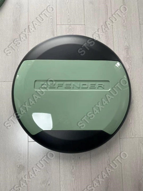 CAPACE ROATA REZERVA LAND ROVER DEFENDER L663 90/110/130 2020-2024 GRN/MB [75th ANI LOOK][V1]