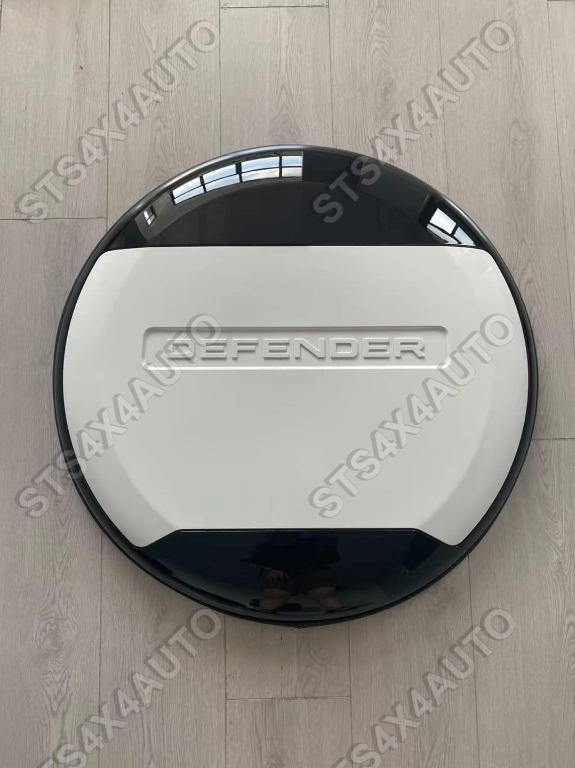 CAPACE ROATA REZERVA LAND ROVER DEFENDER L663 90/110/130 2020-2024 WHT+BK [V2]