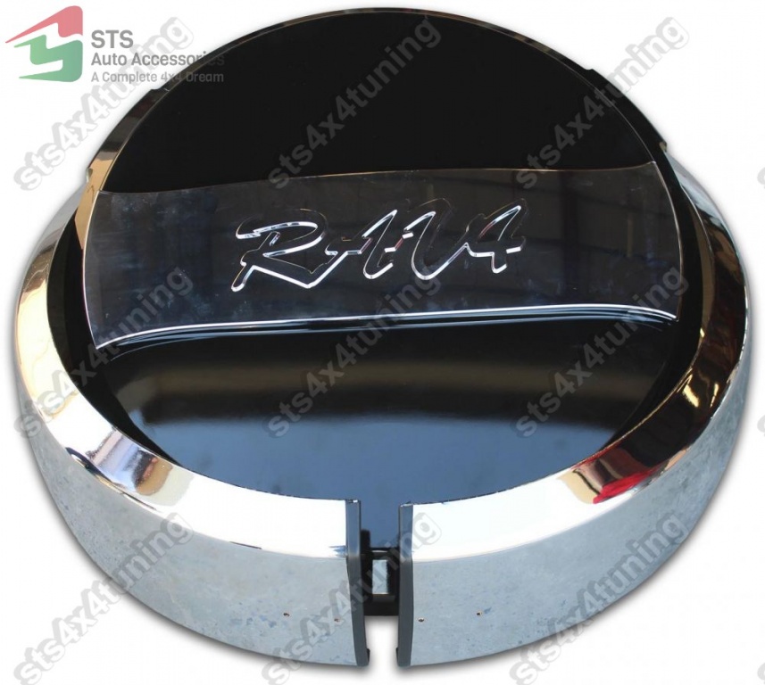 CAPACE ROATA TOYOTA RAV4 1995-2005 CROM+NEGRE [V2]