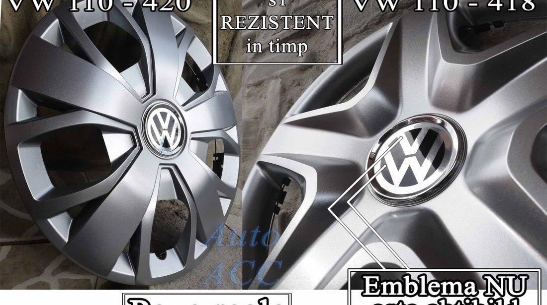 Capace roti 13, 14, 15, 16, 17 VW Volkswagen – Imitatie Jante Aliaj